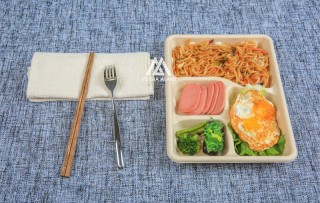 HỘP BÃ MÍA 5 NGĂN NẮP NHỰA PP TRONG HỘP BÃ MÍA 5 NGĂN NẮP NHỰA PP TRONG