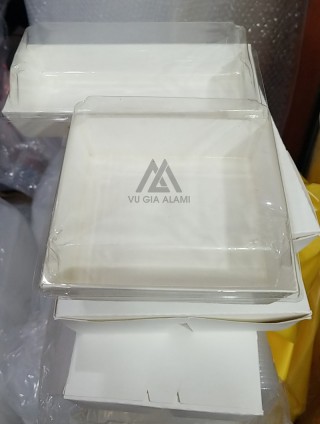 HỘP BÁNH GIẤY TRẮNG HỘP BÁNH GIẤY TRẮNG