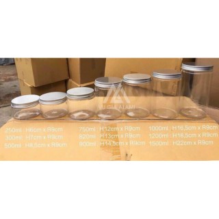HŨ PET NẮP NHÔM VẶN HŨ PET NẮP NHÔM VẶN